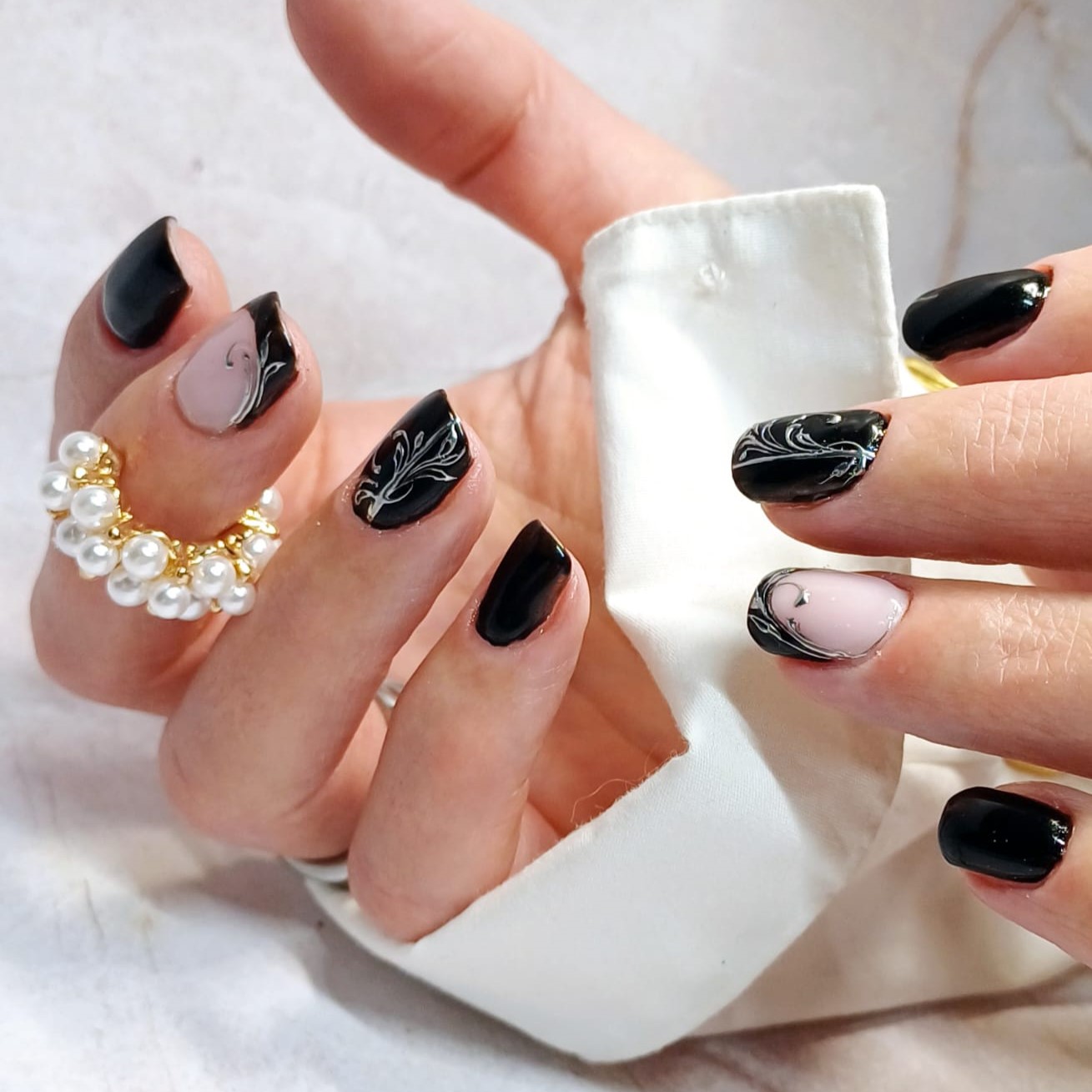 cours Nailart arabesque